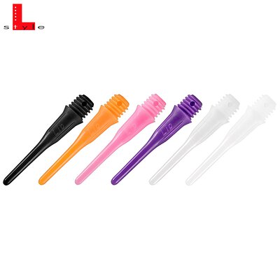 L-Style Lippoint Short Point Softdart Spitze Soft Tip 2BA in verschiedenen Farben