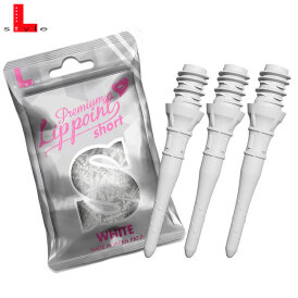 L-Style Lippoint Short Premium Point Softdart Spitze Soft Tip 2BA Weiß