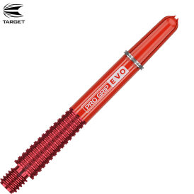 Target Dart Pro Grip EVO AL Shaft mit Aluminium Ring Rot M Mittel