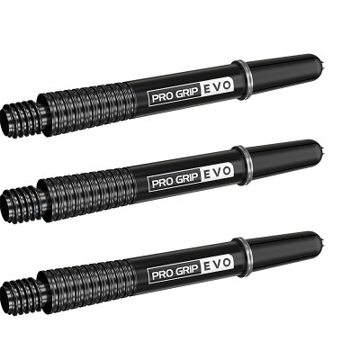 Target Dart Pro Grip EVO AL Shaft mit Aluminium Ring Schwarz IM Intermediate