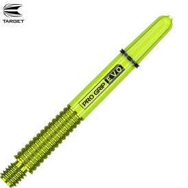 Target Dart Pro Grip EVO AL Shaft mit Aluminium Ring Grün M Mittel