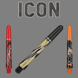 Target Dart Icon Raymond van Barneveld Pro Grip Shaft mit Aluminium Ring S Kurz