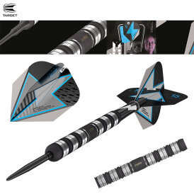 Target Steel Darts SWISS Point Phil Taylor Power Series Black 80% Tungsten Steeltip Steeldart 21 g