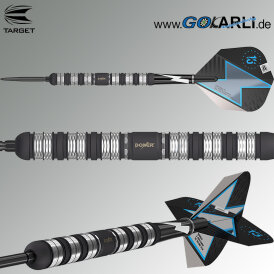 Target Steel Darts SWISS Point Phil Taylor Power Series Black 80% Tungsten Steeltip Steeldart 21 g