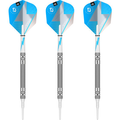 Target Soft Darts Phil Taylor Power Series Silver 80% Tungsten Softtip Softdart 19 g
