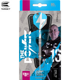 Target Steel Darts SWISS Point Phil Taylor Power Series Silver 80% Tungsten Steeltip Steeldart 23 g