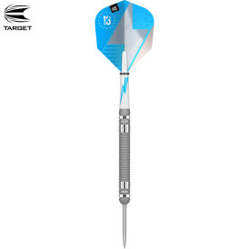 Target Steel Darts SWISS Point Phil Taylor Power Series Silver 80% Tungsten Steeltip Steeldart 24 g