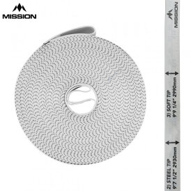 Mission Dart Oche Guide Strip Maßband Abstandsmesser Doppelseitig beschriftet