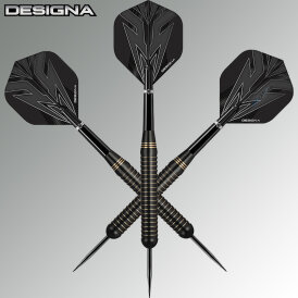 Designa Darts Steel Darts Mako Brass Black Steeltip Darts Steeldart