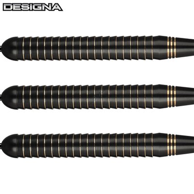Designa Darts Steel Darts Mako Brass Black Steeltip Darts Steeldart 22 g