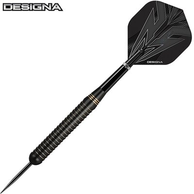 Designa Darts Steel Darts Mako Brass Black Steeltip Darts Steeldart 24 g