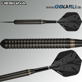 Designa Darts Steel Darts Mako Brass Black Steeltip Darts Steeldart 24 g