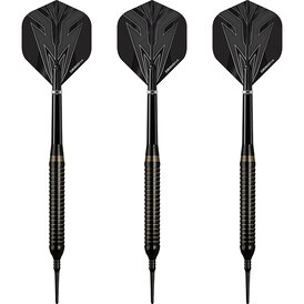 Designa Darts Soft Darts Mako Brass Black Softtip Darts...