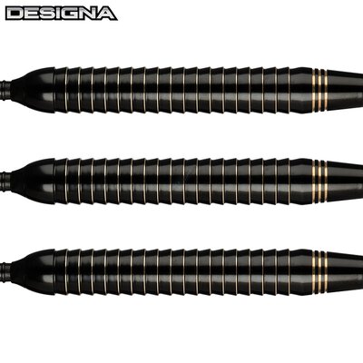 Designa Darts Soft Darts Mako Brass Black Softtip Darts Softdart 20 g