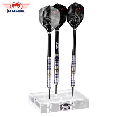 BULL´S NL Two-Sets Darts Display 6 Darts Display Stand Acryl Dartständer für 2 Dartsätze