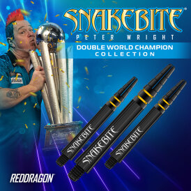 Red Dragon Dart Shaft Peter Wright Snakebite Double World Champion Nitrotech Dartshaft M Mittel