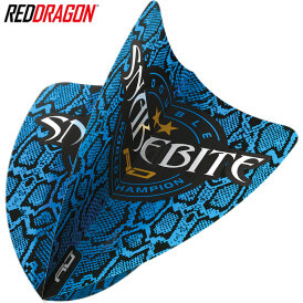 Red Dragon Peter Wright Snakebite Hardcore Freestyle Double World Champion Dart Flights Dartflight Design 2022 TF6708
