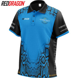 Red Dragon Darts Peter Wright Snakebite Tour Polo Double World Champion 2022 Matchshirt Dart Shirt Trikot Größe L