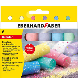 Eberhard Faber Straßenmalkreiden Kartonetui mit 6...