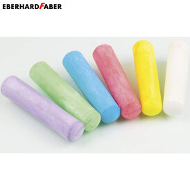 Eberhard Faber Straßenmalkreiden Kartonetui mit 6 Kreiden Regulär
