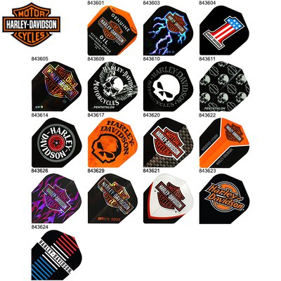 Harley Davidson Dart Flight Standard Dartflight verschiedene Designs