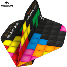 Mission Darts Dartflights Multicolor Ryan Joyce Relentless Dart Flights 2 Flightformen / Shapes Design 2022