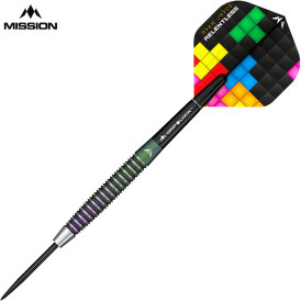 Mission Darts Steel Darts Ryan Joyce Relentless 95% Tungsten Steeltip Darts Steeldart 23 g