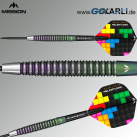 Mission Darts Steel Darts Ryan Joyce Relentless 95% Tungsten Steeltip Darts Steeldart 25 g