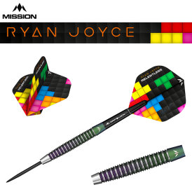 Mission Darts Steel Darts Ryan Joyce Relentless 95% Tungsten Steeltip Darts Steeldart 25 g