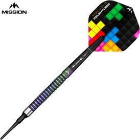 Mission Darts Soft Darts Ryan Joyce Relentless 95% Tungsten Softtip Darts Softdart 21 g