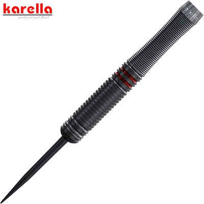 Karella Steel Darts Fighter schwarz 90% Tungsten Steeltip Darts Steeldart