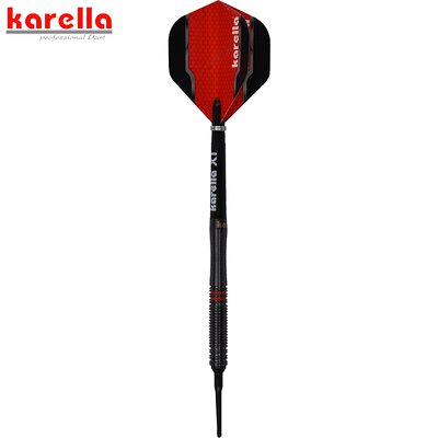 Karella Soft Darts Fighter schwarz 90% Tungsten Softtip Darts Softdart