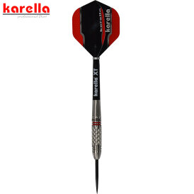 Karella Steel Darts Commander silber 90% Tungsten...