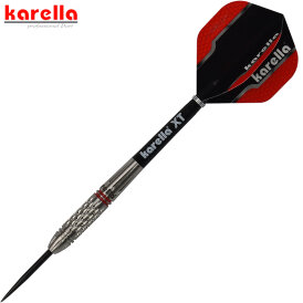 Karella Steel Darts Commander silber 90% Tungsten Steeltip Darts Steeldart