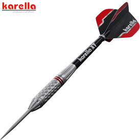 Karella Steel Darts Commander silber 90% Tungsten Steeltip Darts Steeldart