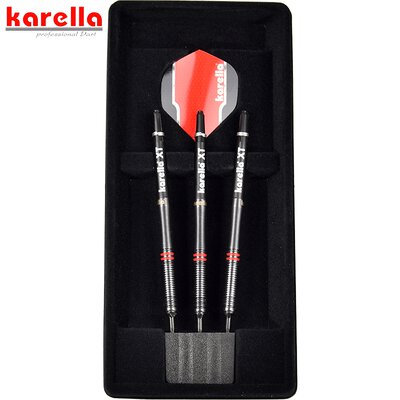 Karella Soft Darts Fighter schwarz 90% Tungsten Softtip Darts Softdart 20 g