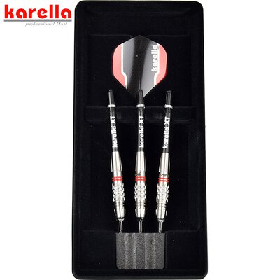 Karella Soft Darts Commander silber 90% Tungsten Softtip Darts Softdart 21 g