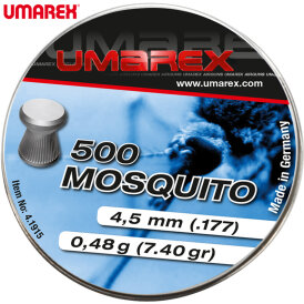 Umarex Mosquito 4,5 mm (.177) Diabolo Flachkopf Munition...