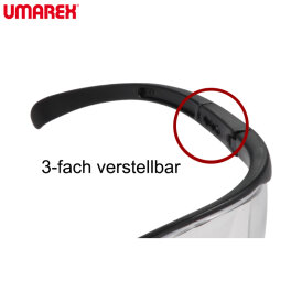 Umarex Combat Zone SG1 Airsoft Schießbrille Schutzbrille Gläser klar mit UV-Schutz 2.5024