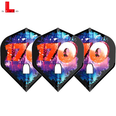 L-Style Signature Champagne Dart Flights L1PRO Standard Fallon Sherrock V4 170 in verschiedenen Designs