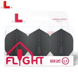 L-Style Champagne Dart Flights L1EZ Standard Schwarz