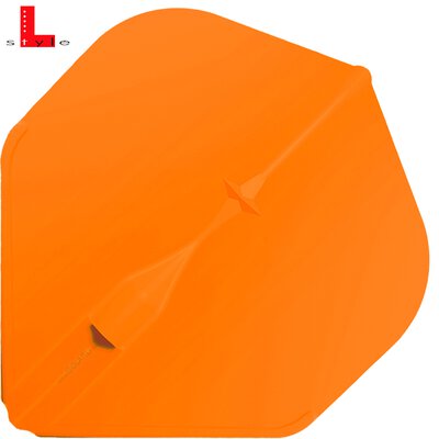L-Style Champagne Dart Flights L1EZ Standard Neon Orange