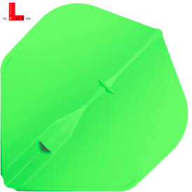 L-Style Champagne Dart Flights L1EZ Standard Neon Grün