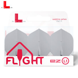 L-Style Champagne Dart Flights L1EZ Standard Grau