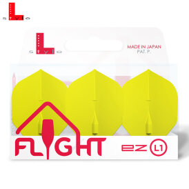 L-Style Champagne Dart Flights L1EZ Standard Gelb