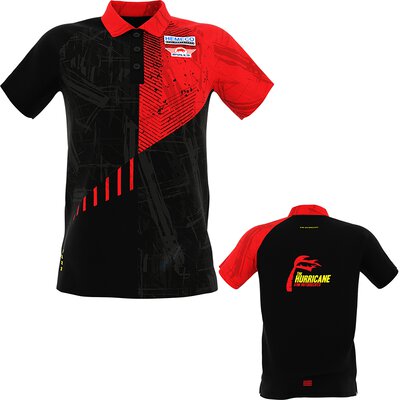 BULL´S NL Darts Kim Huybrechts The Hurricane Matchshirt Dart Shirt Trikot Design 2022