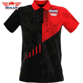 BULL´S NL Darts Kim Huybrechts The Hurricane Matchshirt Dart Shirt Trikot Design 2022 Größe S