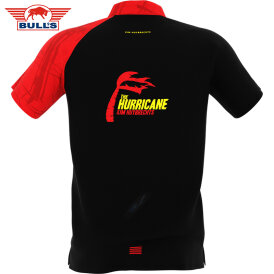 BULL´S NL Darts Kim Huybrechts The Hurricane Matchshirt Dart Shirt Trikot Design 2022 Größe S