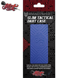Shot Dart Tactical Slim Darttasche Dartcase Dartbox Wallet Blau