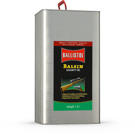 Ballistol Balsin Schaftöl hell, dunkelbraun, rotbraun zur Waffenpflege in verschiedenen Größen